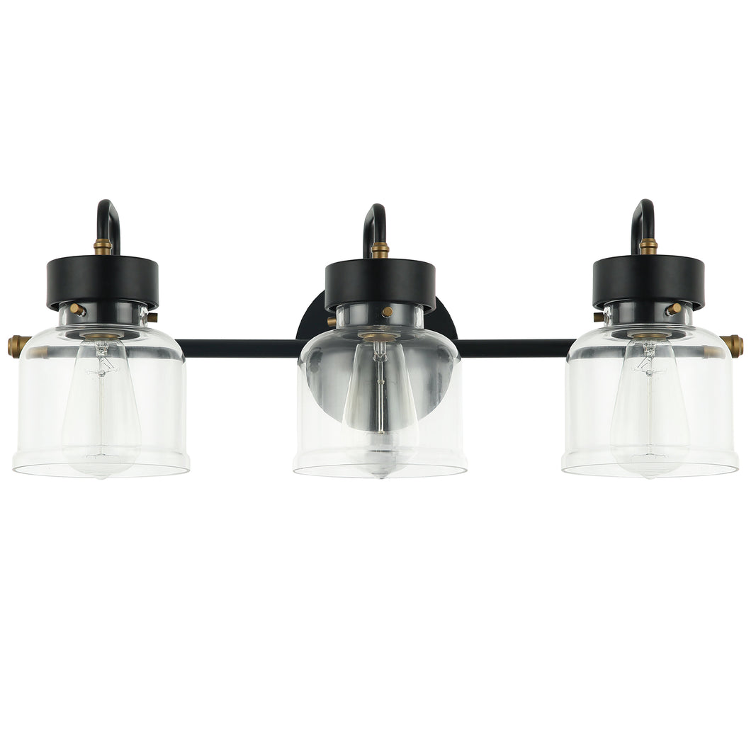 WL0006-3 3 Light Dimmable LED Vanity Light Modern Wall Sconces