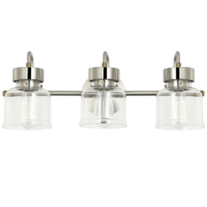 WL0006-3 3 Light Dimmable LED Vanity Light Modern Wall Sconces